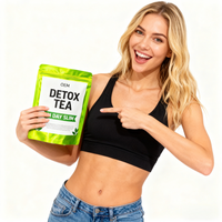 Thé en sachets d'herbes séchées pour amincir le corps 2025 EternalElinor avec des vitamines pour adultes 100% naturel Élimination de l'humidité