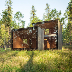 LDYZ – Nouvelle Maison Préfabriquée Modulaire Commerciale en Acier pour Café, Restaurant, Magasin de Détail – Certifiée CE, Respirante, Sûre, Fiable et Rapide - Product Image 1