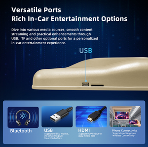 <span class=keywords><strong>TV</strong></span> aérea motorizada de 19 pulgadas al por mayor, pantalla multimedia HD Android, monitor montado en el techo para entretenimiento de flota de autobuses y autocares - Product Image 3