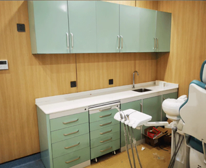 Arredamento Medico Ospedaliero Personalizzabile ed Ecologico, Moderno Banco da Lavoro per Laboratorio Dentistico in Acciaio Inossidabile - Product Image 2