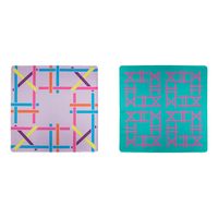 Tapis de Mahjong Double Face Design Luxe, Facile à Nettoyer, Absorbant, pour Tuiles de Mahjong, Cartes de Poker, Jeux de Table, Cadeau