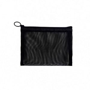 A4 A5 A6 Nylon Mesh Cosmetic Bag <b>Set</b> Transparent Mesh <b>Pencil</b> <b>Case</b> Bag - Product Image 2