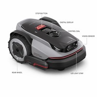 Tondeuse robotisée SentiSphere sans limite de zone avec contrôle par application et capteurs de vision pour tonte automatique de jardin – Vente en gros