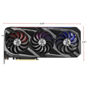 Used STRIX RTX3090 O24G GAMING Graphics Card With 24GB GDDR6X Video Memory for Desktop Used STRIX RTX3090 O24G GAMING Graphics C - Product Image 1
