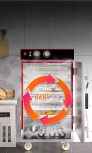 เครื่องนึ่งข้าวไฟฟ้าสแตนเลสสำหรับเชิงพาณิชย์ ขนาด 200 กก. 4-12 ถาด สำหรับร้านอาหาร/โรงแรม นึ่งข้าว ซาลาเปา อาหารทะเล - Product Image 4