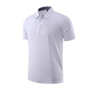 Mùa Hè Tùy Chỉnh Chất Lượng Cao Mềm Vải 86% Polyester 14% Spandex Người Đàn Ông Của Polo Áo Sơ Mi Golf Polo Áo Sơ Mi T-Shirt T-Shirt - Product Image 2