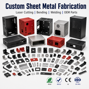 Servicio de Fabricación de Estructuras Metálicas Industriales de Acero Pesado OEM, Soldadura de Chapa Metálica - Product Image 1