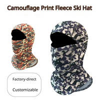 Masque de ski Logo Hot Outdoor, style neutre, pour l'automne et l'hiver, coupe-vent et chaud, masque de cyclisme