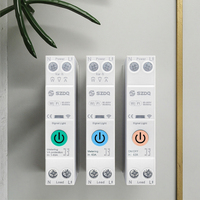 Smart Home life MCB 1P + N WIFI Smart Switch smartlife 0-63A Compteur d'énergie Kwh Mesure Surveillance Disjoncteur Minuterie Relais