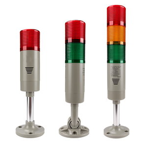 Lampe d'alarme LED 12V 23W en métal/plastique avec buzzer, indice de protection IP65, pour la sécurité des vélos et des véhicules, signal lumineux d'avertissement - Product Image 1