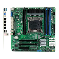 Nueva placa base para servidor Intel C612-1/2/2/2/1/2, compatible con Xeon E5 V3/V4, 4x2,5G LAN, ECC DDR4 RAM, 10xSATA-NAS y versiones de servidor