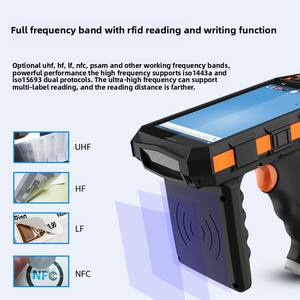 C5100 एंड्रॉइड uhf हैंडहेल्ड RFid टर्मिनल 860-960mhz एब्स हैंडहेल्ड इन्वेंट्री उपकरण - Product Image 3