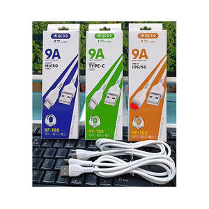 Meilleure vente Urus XF-105M Micro USB Android V8 Câbles de données 9A 1M Charge rapide USB Ligne de date pour téléphones mobiles Plastique USB 2.0 - Product Image 1