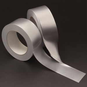 Rubans adhésifs en aluminium 48 mm x 50 m, argentés, conducteurs, pour réparation électrique - Product Image 3