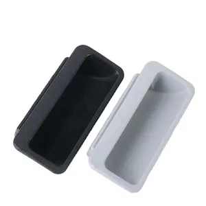 plastic handles concave recessed recessed cabinet handles sliding closet doors cabinets black recessed handles