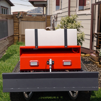 Tondeuse industrielle tout-terrain, hauteur de coupe réglable, efficacité de coupe ultra-élevée, lame tranchante et durable, désherbage précis, moteur 2 temps
