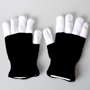 <b>LED</b> Glow Hand <b>Gloves</b> Rave Light Flashing 7 Mode Light up Finger Tip Battery Powered Outdoor Halloween Party Decor Gift - Product Image 3