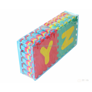 Tapis d'exercice casse-tête facile à entretenir Tapis de puzzle antimicrobien élégant pour les enfants Marcher sur les pieds nus Tapis de jeu pour bébé - Product Image 6