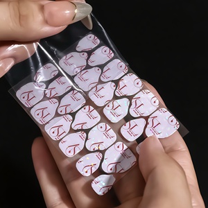 Nouvelle <span class=keywords><strong>colle</strong></span> gelée double face imperméable longue durée 20 jours pour <span class=keywords><strong>faux</strong></span> <span class=keywords><strong>ongles</strong></span>, non toxique, pour nail art - Product Image 1