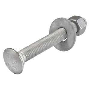 Pernos de carrocería QUAN PHAM con cuello SQ de 1/2 pulgada x 5 pulgadas, galvanizados en caliente según las normas ANSI C135.1 y CAO 7096, galvanizados, ASTM A-153. - Product Image 6