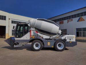 セメントミキサー機,EPA Euro 5標準中国自己装填式コンクリートミキサー移動式 - Product Image 2