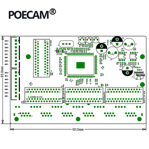 10/100/1000 Mbps 8 Cổng Mạng Chuyển Đổi Unmanage Mô-đun Chuyển Đổi 6 Cổng Rj45 <span class=keywords><strong>2</strong></span> Pcs 8pin Tiêu Đề <span class=keywords><strong>HUB</strong></span> PCBA - Product Image 5