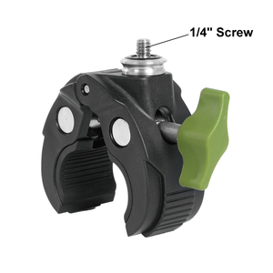 Abrazadera de garra de cangrejo con cabeza de bola de Metal con cabeza de bola estándar de 25,4mm, 20mm, 17mm, tornillo de cabeza de bola de 1/4 pulgadas, accesorios de soporte para teléfono inteligente - Product Image 6