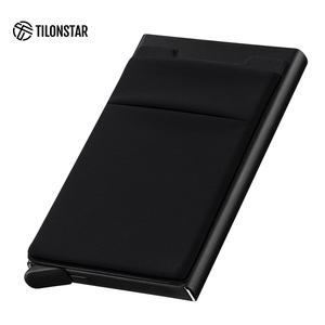 TILONSTAR TVC403 Men's Ultra-Thin Business Travel Smart Automatic Pop up Credit ID Card Holder With RFID Protection - Product Image 1