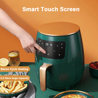 Meilleur vendeur professionnel de haute qualité OEM 4,5 l ménage multifonctionnel Intelligent mignon four friteuse à Air sans huile