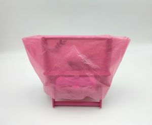En gros Écologique Rose En Plastique Chien Pooper Scooper Durable En Plein Air Pet Déchets Outil De Nettoyage De L'élimination Des Déchets Outil De Cueillette De Caca - Product Image 4