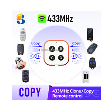 Télécommande universelle RF 433 MHz avec fonction de copie, émetteur de clonage automatique pour portes de garage et télécommandes de voiture CAME
