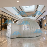 Carpa inflable de aire blanco para eventos al aire libre, carpa publicitaria para club nocturno, carpa inflable para fiesta de circo