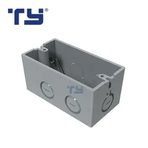 ASTM-zertifiziertes ETL-gelistetes UL651-Isoliersystem für elektrische Leitungen PVC 1G HANDY BOX