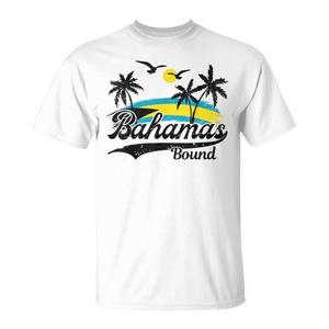 T-shirt de voyage Bahamas Bound, design assorti pour réunion de famille et croisière - Product Image 1