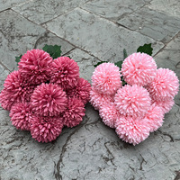 Buket Bola Hydrangea Buatan Tangan Berkualitas Tinggi Grosir Pabrik - Bunga Sutra Modern Tahan Lama untuk Dekorasi Wisuda