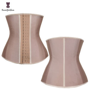 Ann <span class=keywords><strong>Chery</strong></span> Cincher Corset Colombia Waist Trainer Latex Rubber 9 Steel Désossé 5 Colors Plus Size Girdles - Product Image 4