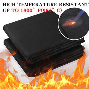 शिविर में रसोई स्टोव फायरप्रूफ मैट वेल्डिंग फायरप्रूफ कंबल घर फायरप्रूफ सुरक्षा आपातकालीन आग कंबल - Product Image 3