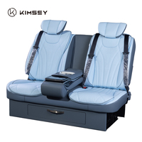 Siège de voiture électrique inclinable en cuir de luxe VIP de haute qualité C1 pour Toyota Coaster Hiace Alphard