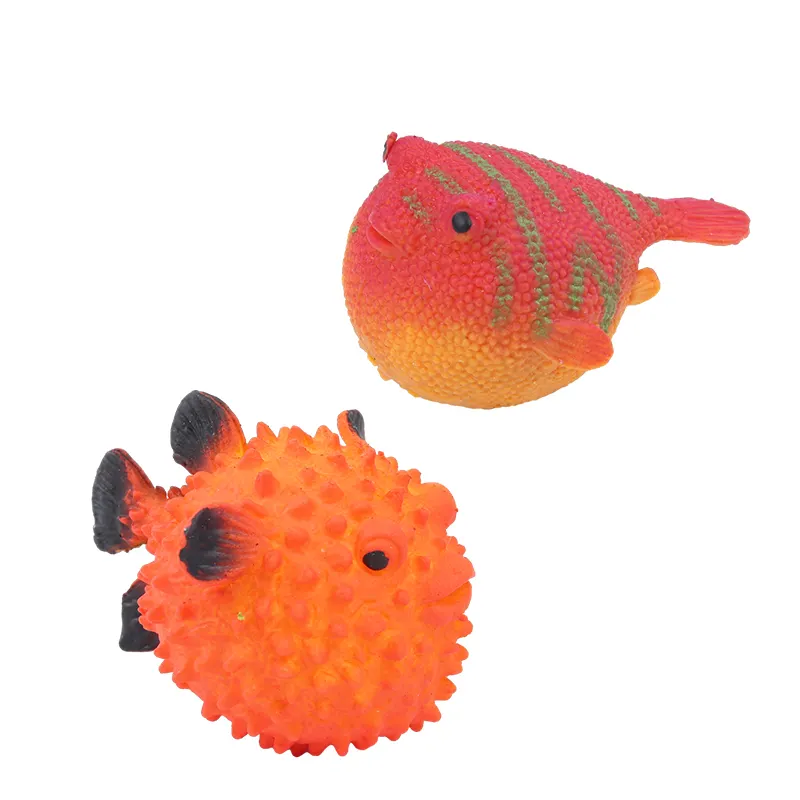 New design OEM different sea stuffed animal toys squishy magic temperature change color fidget toys for kids