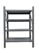 Estante de almacenamiento de metal resistente de 4 niveles ABCTOOLS, estantería de garaje para uso industrial en almacén - Product Image 3