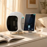 Analyseur de santé intelligent IA W6 : Appareil de diagnostic dynamique 3D pour visage, langue et paume, avec rapport rapide de diagnostic de risque en 15 secondes