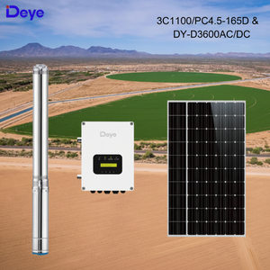 Deye 1.5hp <b>Solar</b> Submersible <b>Pump</b> 3C1100/PC4.5-165D 3600W AC Hybrid Controller for Agricultural Farm Irrigation 3C1100/PC4.5-165 - Product Image 4