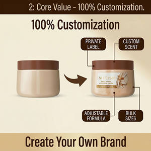 Fabricant de gommages corporels OEM/ODM, marque privée XI FEI SHI, gommage corps à la noix de coco et au sucre brun - Product Image 4