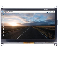 Panel de Pantalla Táctil Inteligente Capacitiva de 7 Pulgadas y 10 Puntos, Diseño Personalizado DF Tech, Interfaz I2C/USB para Orange Pi Raspberry Pi