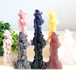 Wholesale High Quality Carved <strong>Crystal</strong> Crafts <strong>Witch</strong> <strong>Crystal</strong> Carving for Decoration - Product Image 3