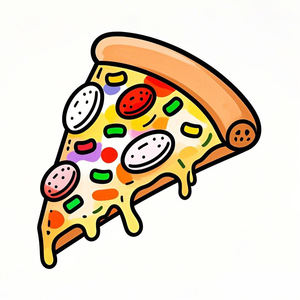 为孩子们定制的DIY着色书大胆易学的设计和关于食物和饮料的绘图书完美装订 - Product Image 4