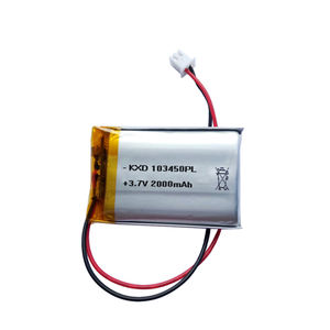 3,7 v 2000mAh литий-ионная призматическая аккумуляторная батарея <span class=keywords><strong>103450</strong></span> - Product Image 1