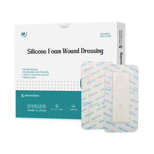 <span class=keywords><strong>Pansement</strong></span> <span class=keywords><strong>en</strong></span> mousse de <span class=keywords><strong>silicone</strong></span> avec bordure, OEM, adhésif 10*15cm, <span class=keywords><strong>pansement</strong></span> imperméable et doux <span class=keywords><strong>pour</strong></span> le soin des plaies - Product Image 6