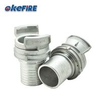 Okefire — tuyau hydraulique en aluminium, raccord DSP, anti-feu, Type français, raccord pour tuyau d'eau, tir