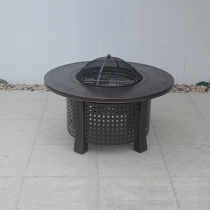 Multifunctional <b>Fire</b> <b>Pit</b> Table Outdoor Patio Backyard Garden Fireplace Heater <b>BBQ</b> <b>Pit</b> <b>BBQ</b> Table - Product Image 1